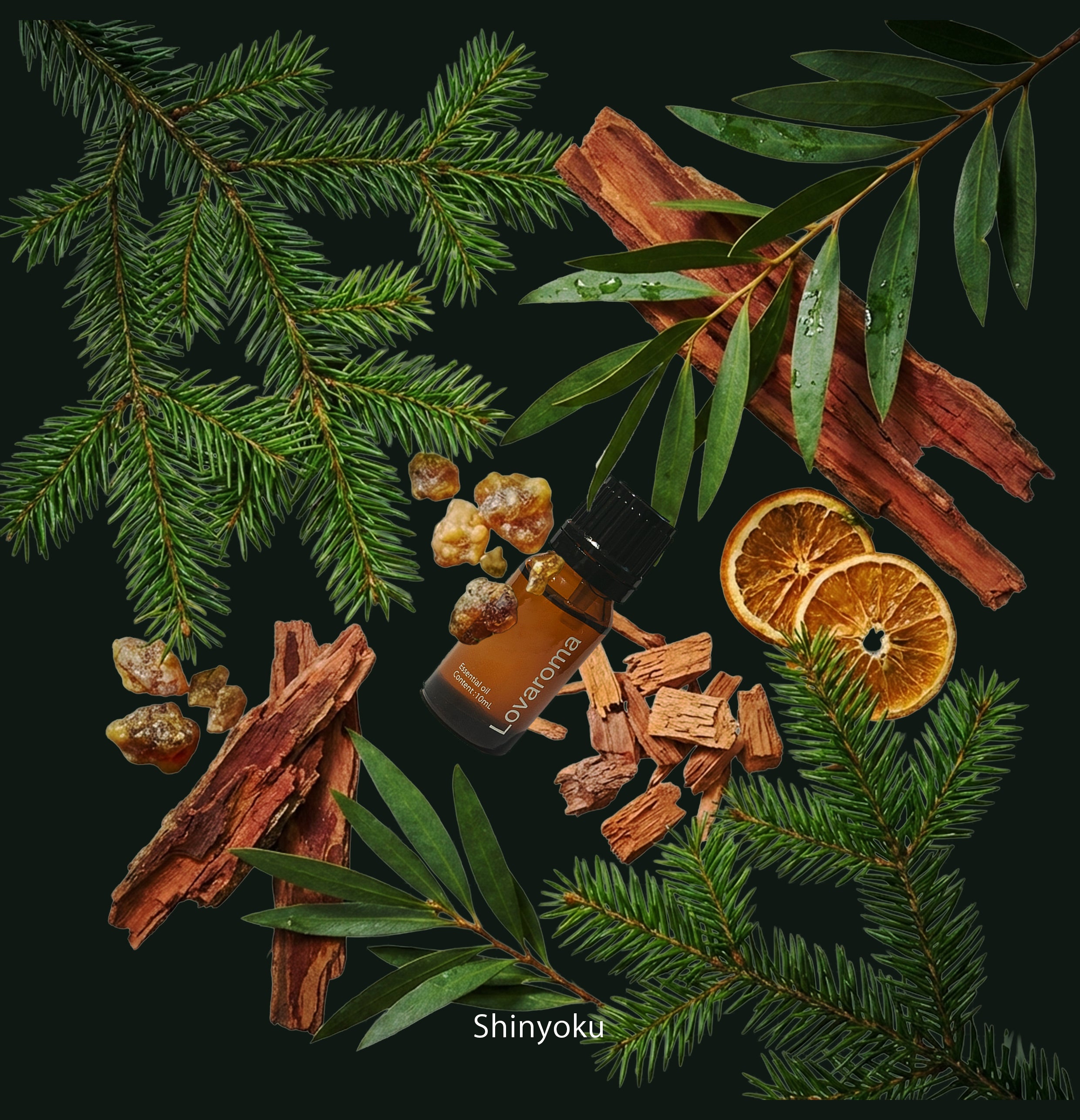 深緑(Shinryoku)ブレンド精油 10ml