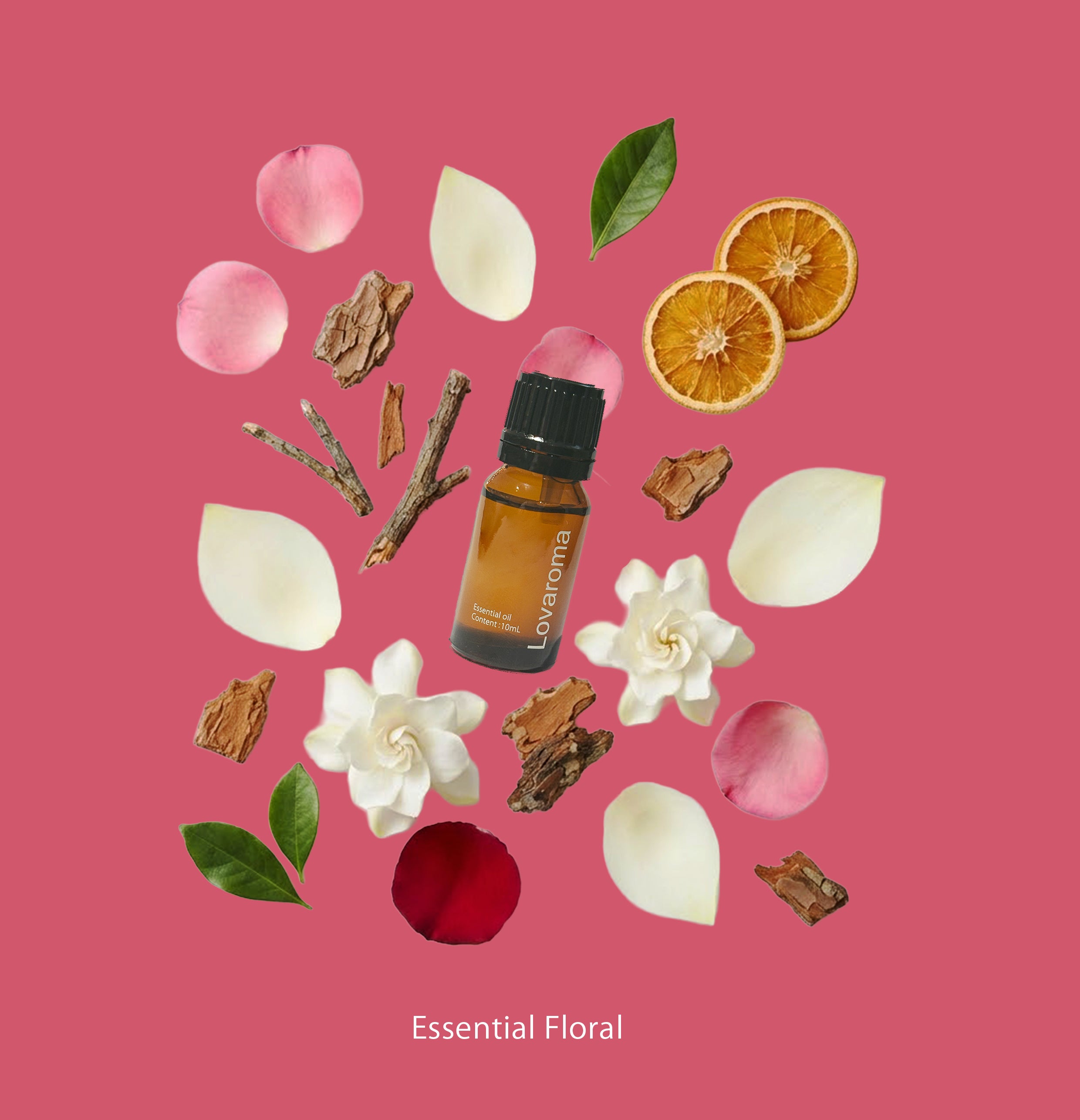 エッセンシャルフローラル ブレンド精油 10ml