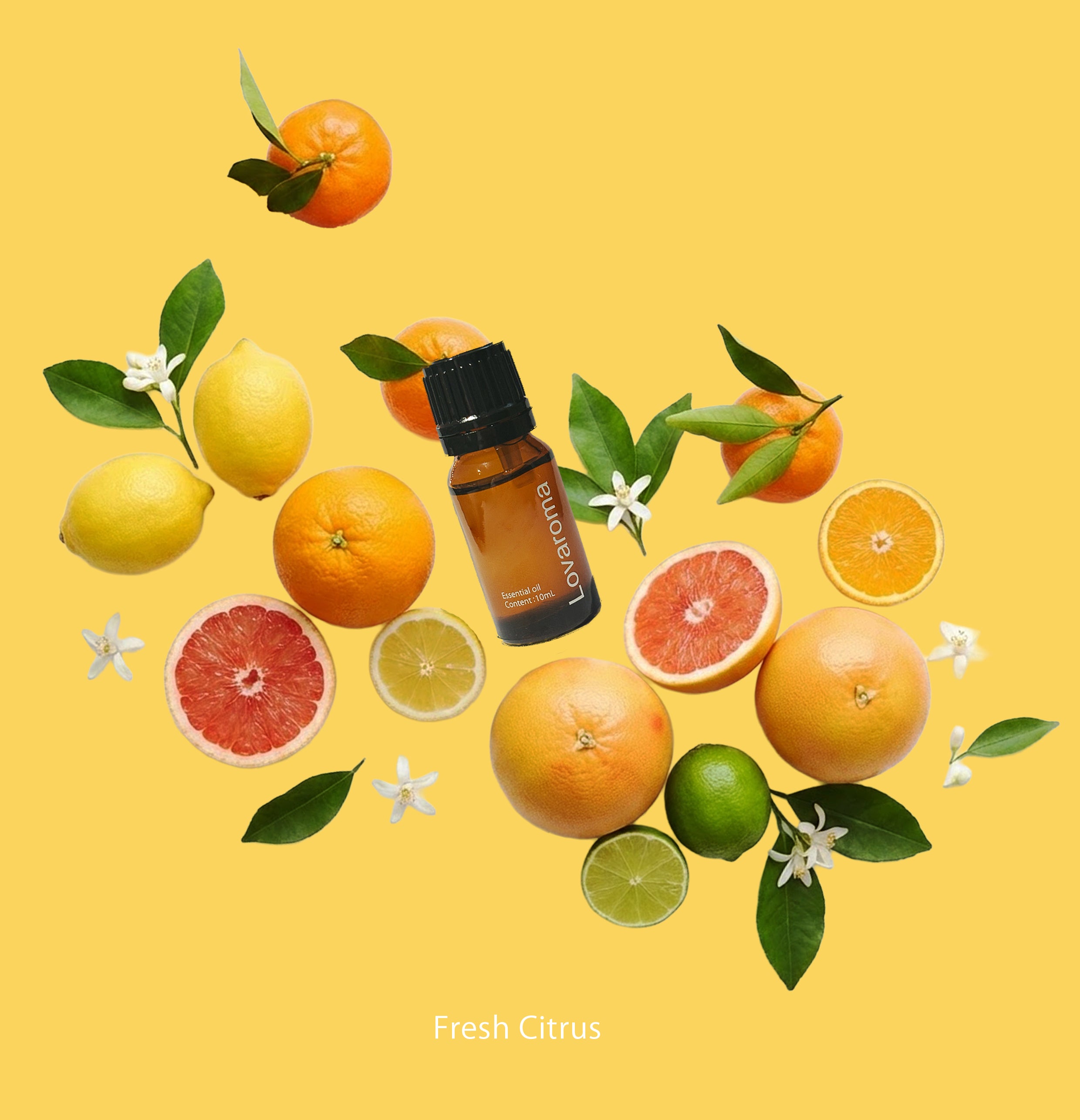 フレッシュシトラス ブレンド精油 10ml