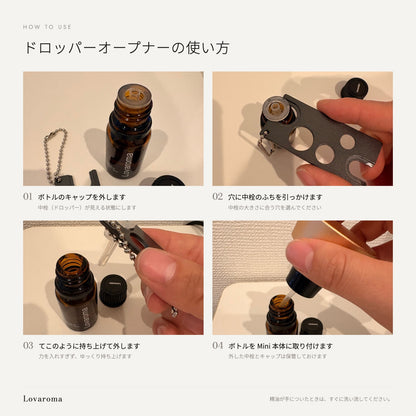 ドロッパーオープナーの使い方